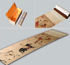 龙井馆藏书画复制博物馆书画复制服务